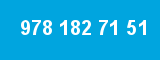 978 182 71 51